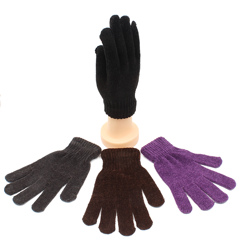 Ladies Chenille Gloves