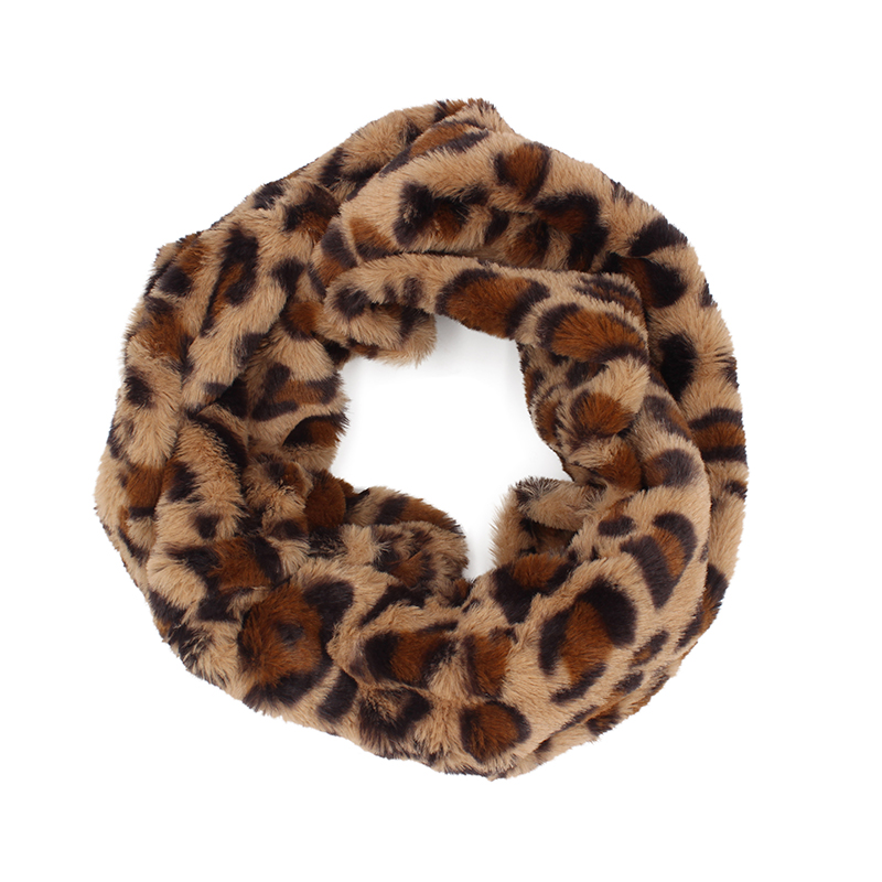 Women's Leopard Eternity scarf snood