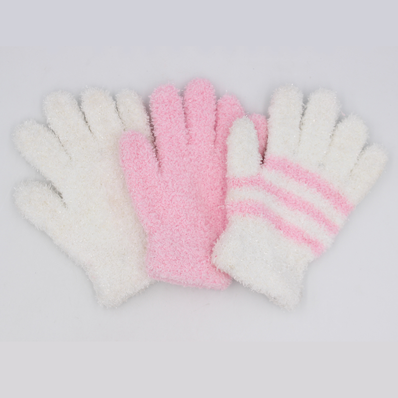 Kids Soft Fluffy Warm Thermal Magic Gloves