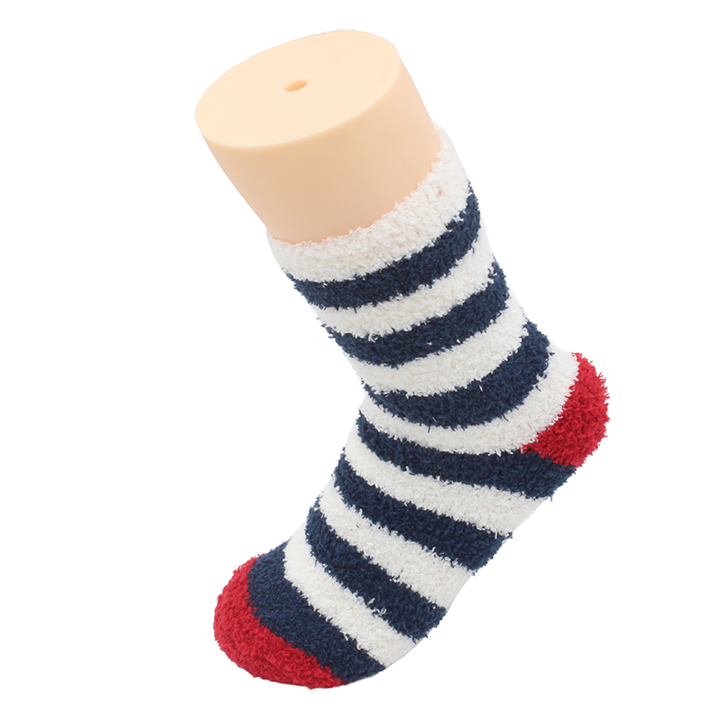 Thick striped cozy socks